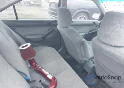 2001 Honda Civic Ex из США, поврежденный, VIN JHMES26781S004964